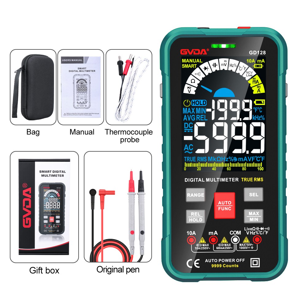 5. Auto range digital multimeter 5. Auto range digital multimeter