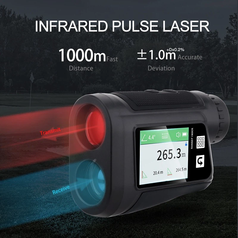 2 laser rangefinder for golf -