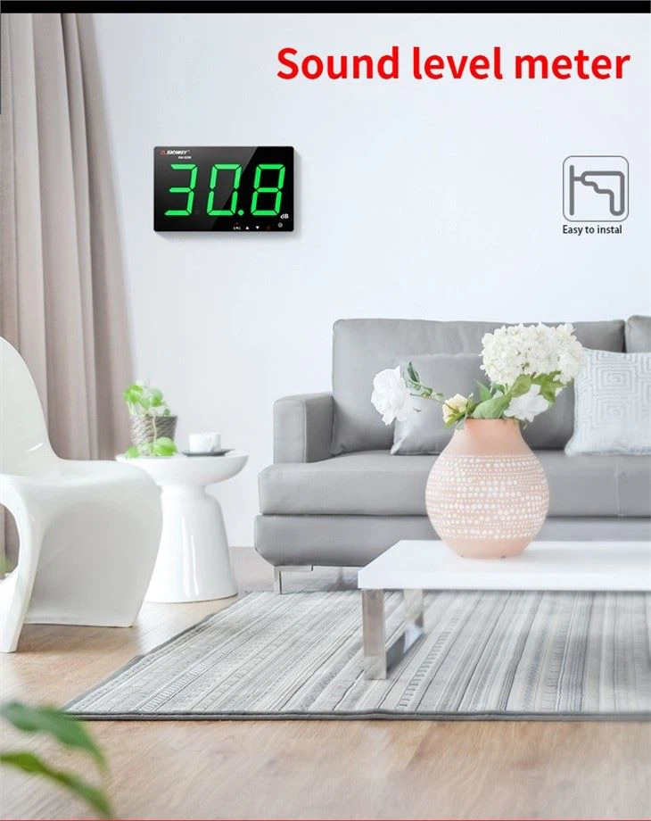 Digital USB Sound Level Meter Wall-mounted