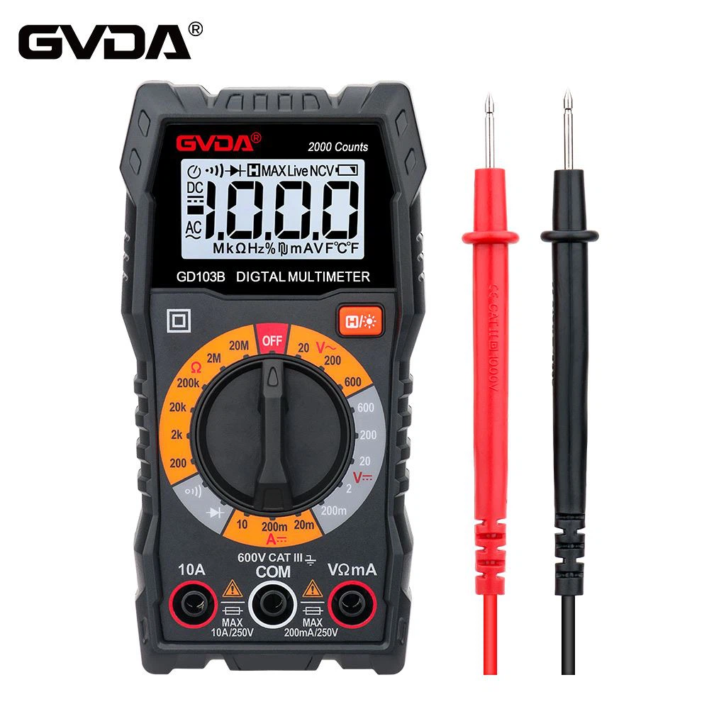 GVDA мини более дешевая цена цифровой мультиметр прибытие GD103B