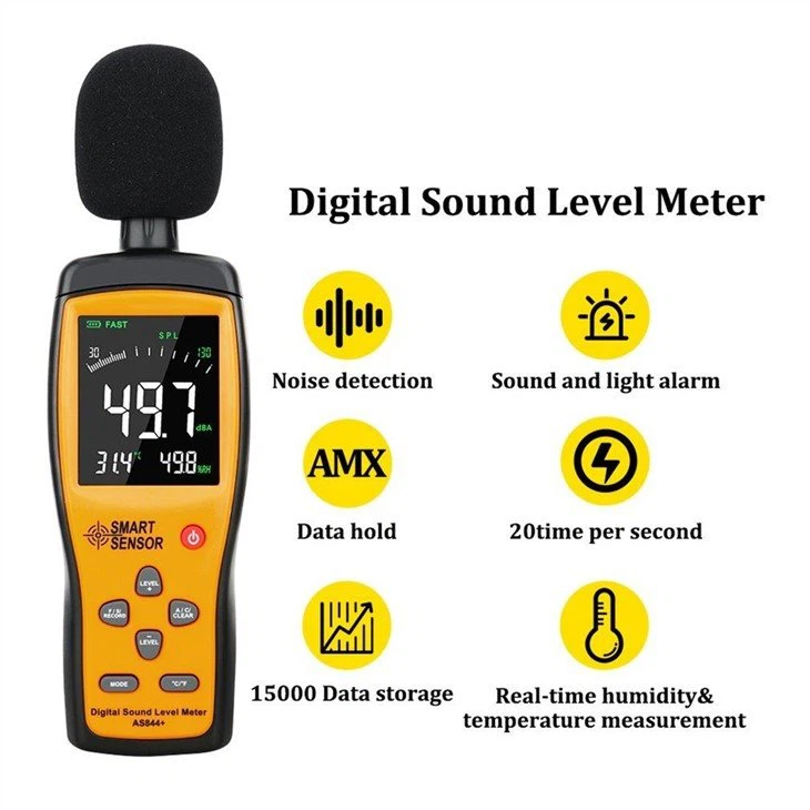 2. Sound level meter data store