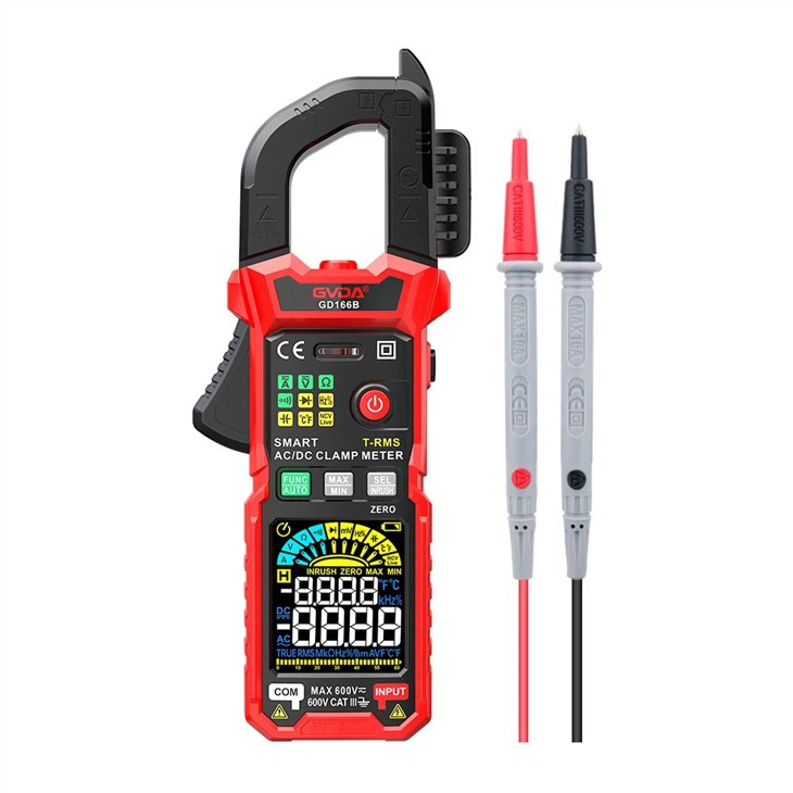 True RMS AC DC Current Clamp Meter